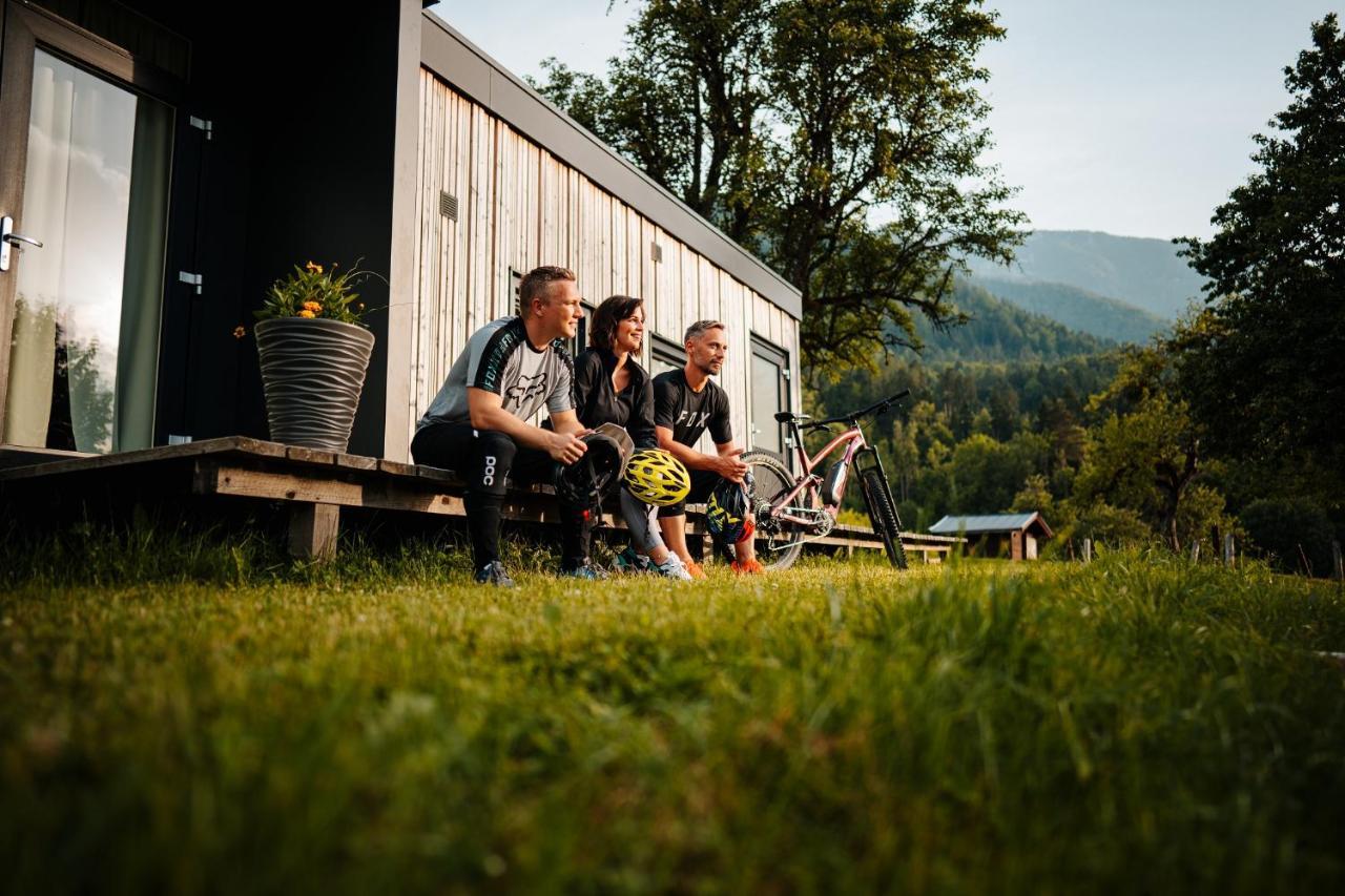 Chaletpark Petzen Hotell Feistritz ob Bleiburg Eksteriør bilde