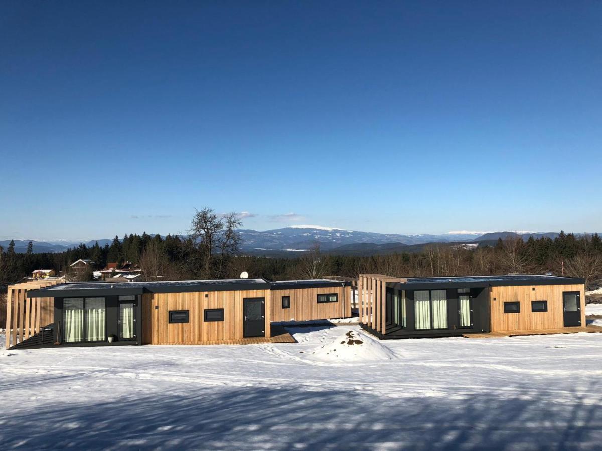 Chaletpark Petzen Hotell Feistritz ob Bleiburg Eksteriør bilde